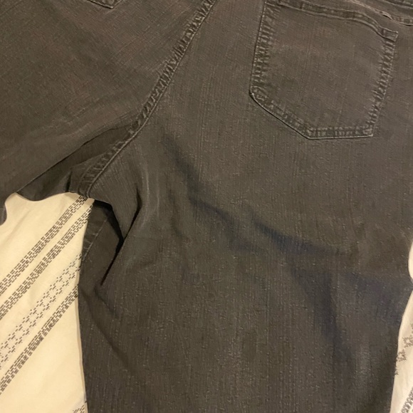 Lee Rider Capri Black Jeans Size 26w - Picture 7 of 10